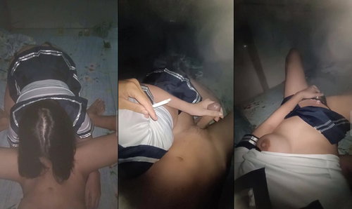 Lâu ngày gặp lại người yêu cũ em còn chiêu đãi bằng bộ đồ nữ sinh